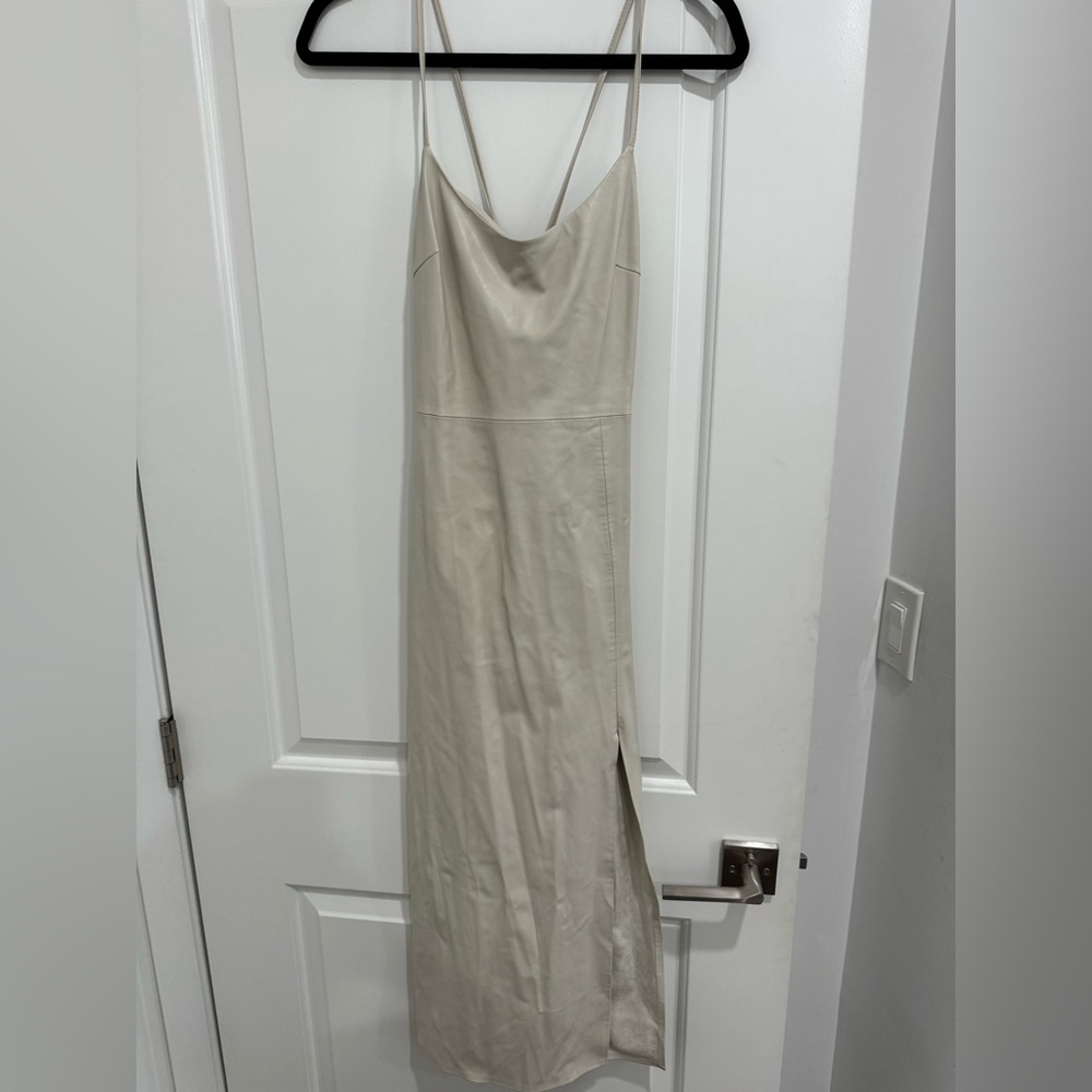 Tan zara dress